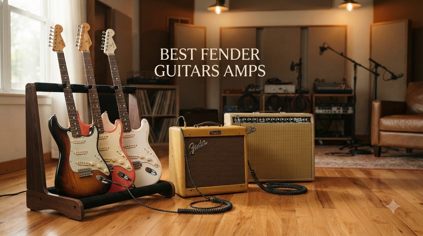 best fender guitars amps