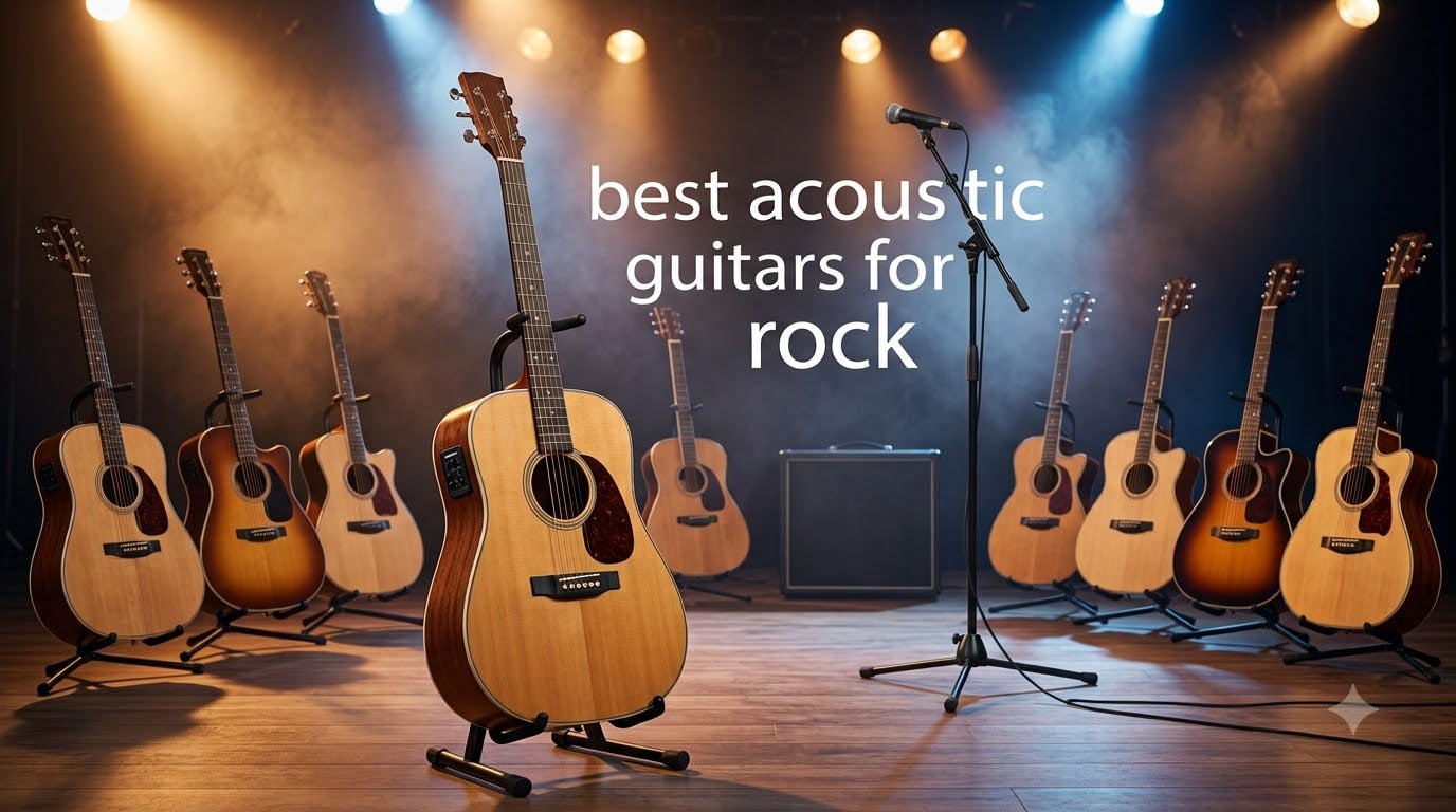 best acoustic guitars for rock