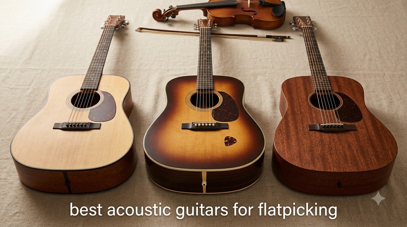 best acoustic guitars for flatpicking