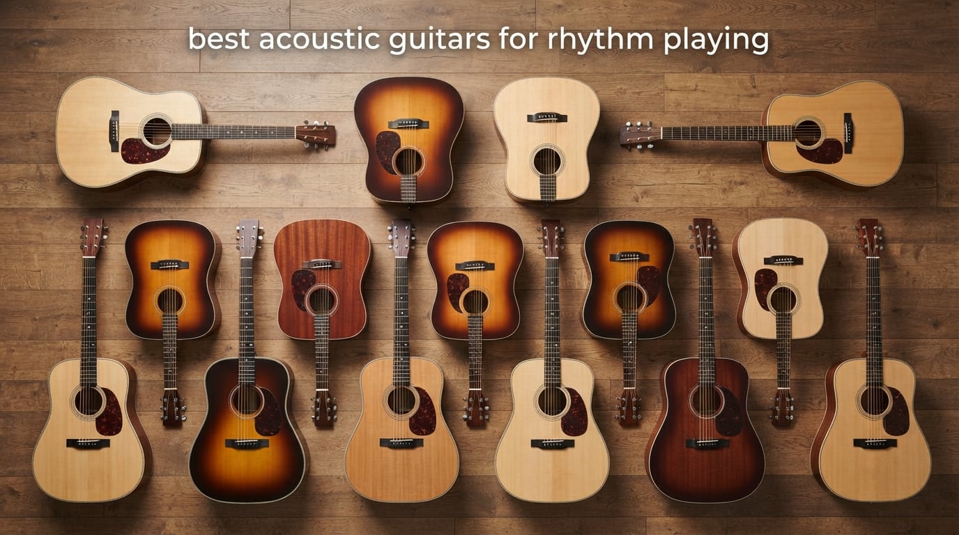 best acoustic guitars for rhythm playing