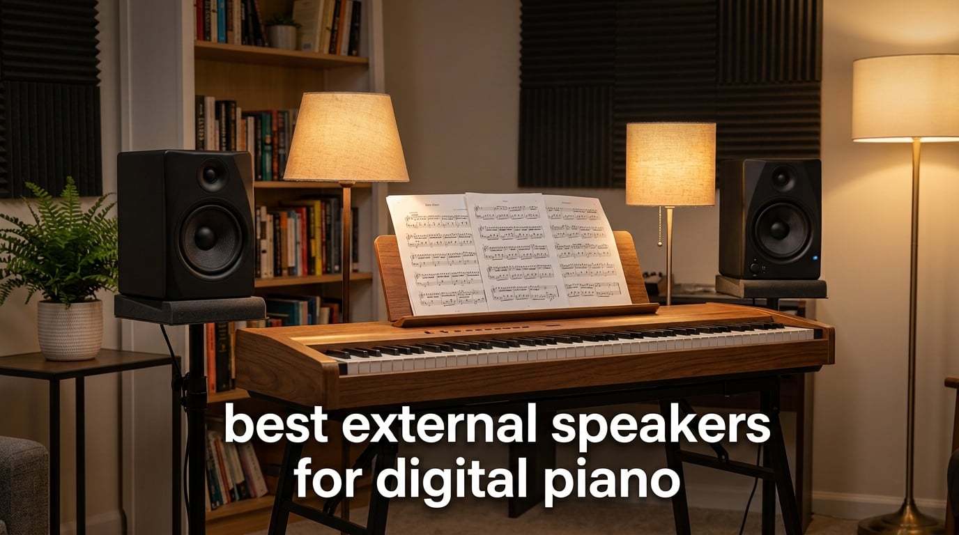 best external speakers for digital piano