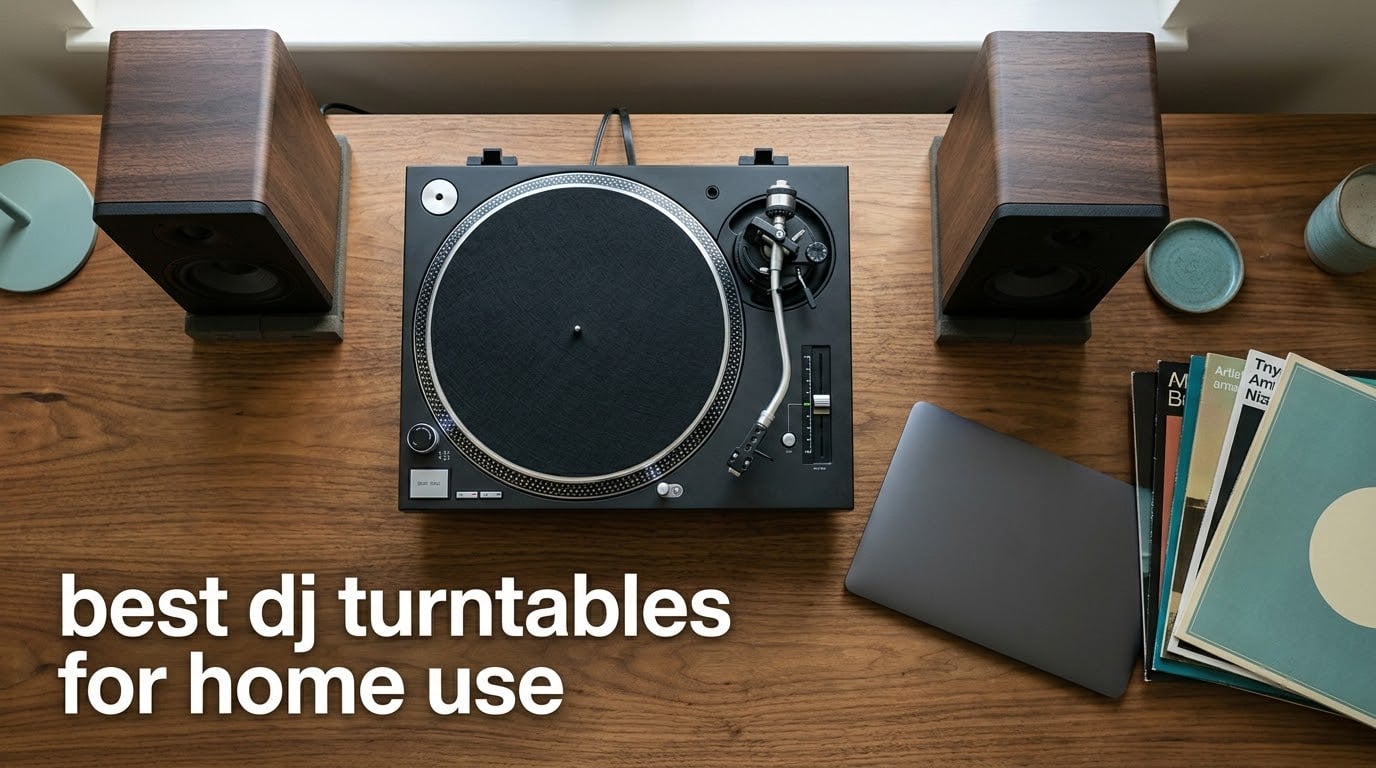best dj turntables for home use