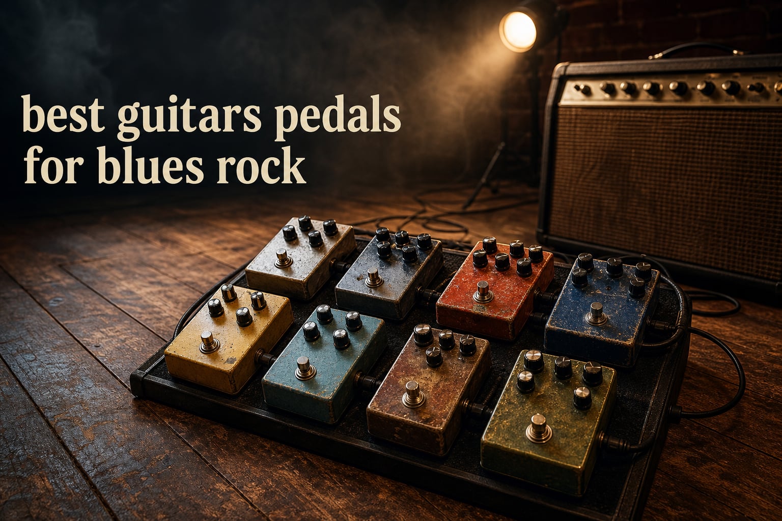 best guitars pedals for blues rock