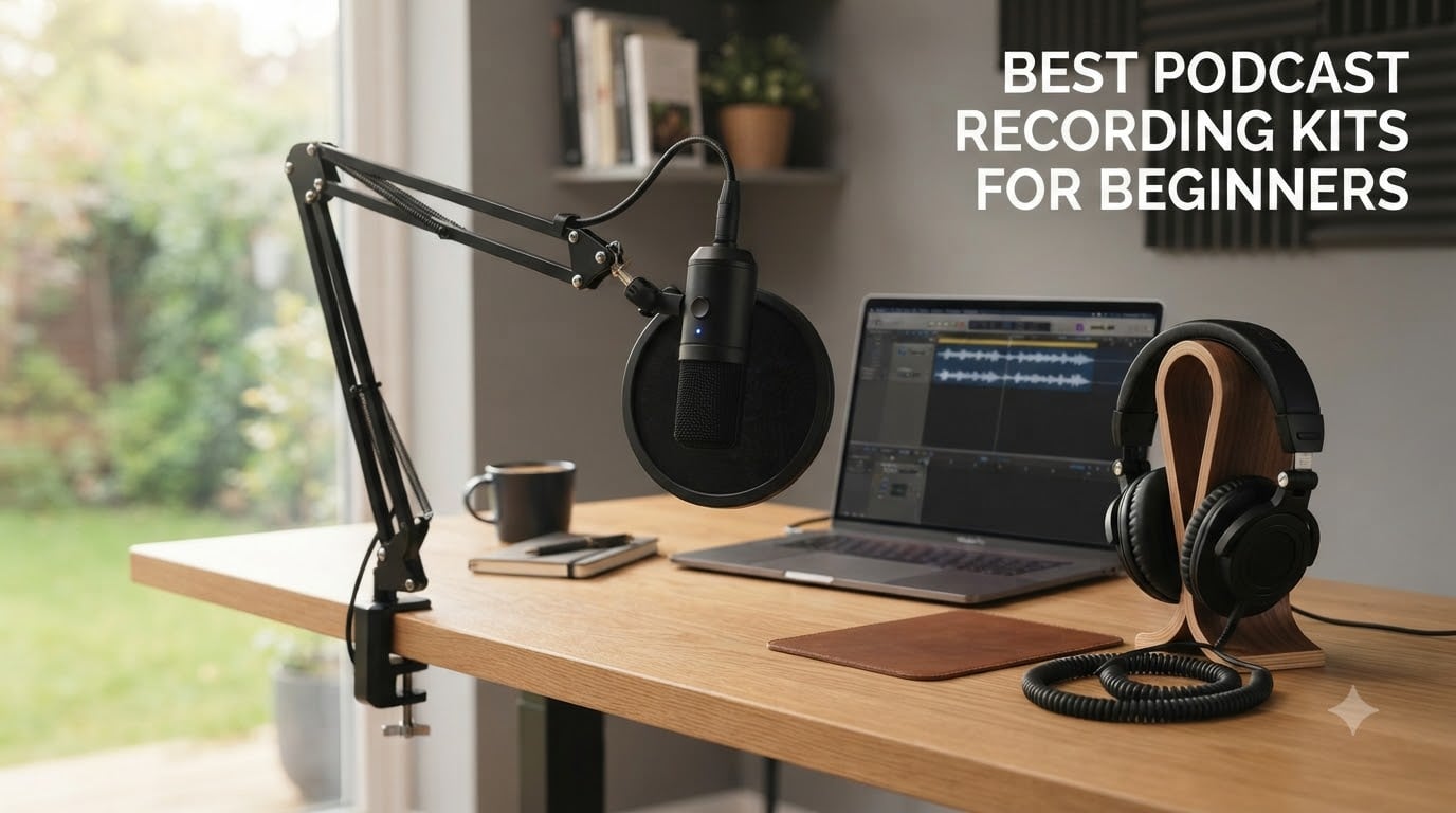 best podcast recording kits for beginners