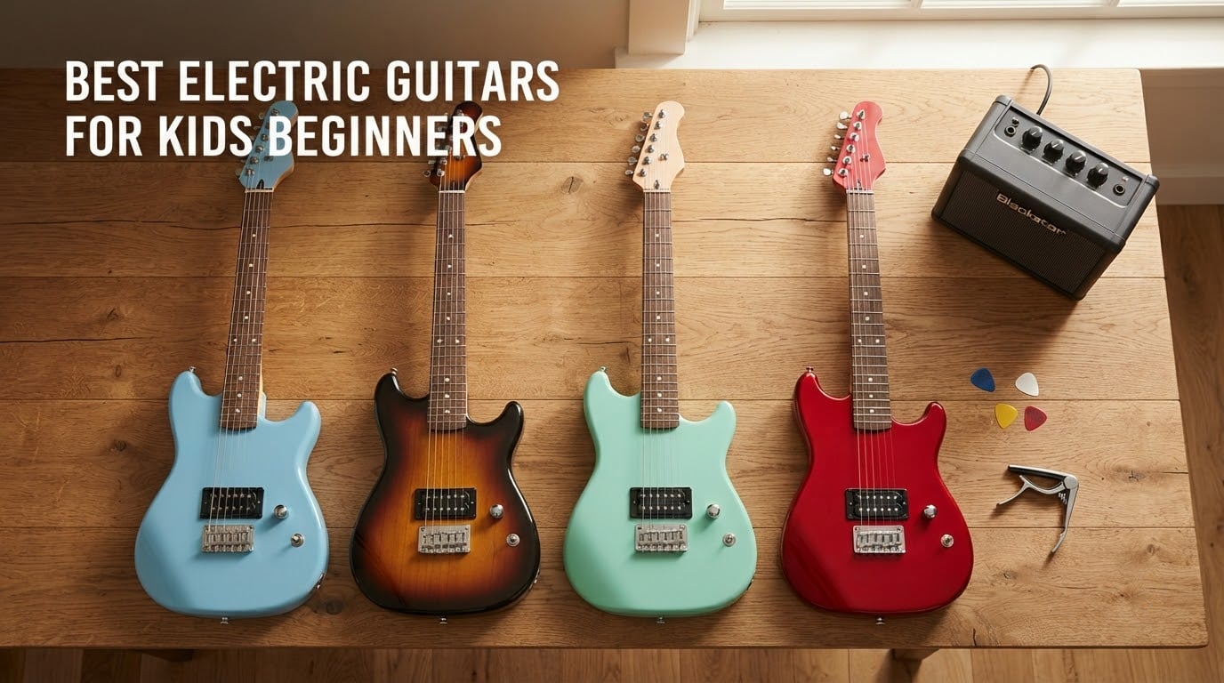 best electric guitars for kids beginners