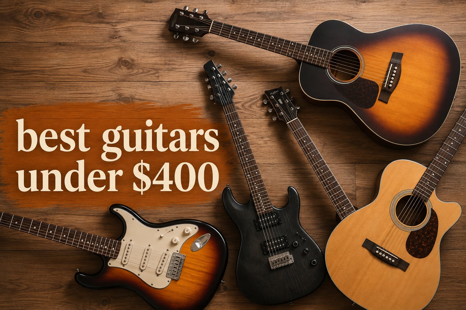best guitars under $400