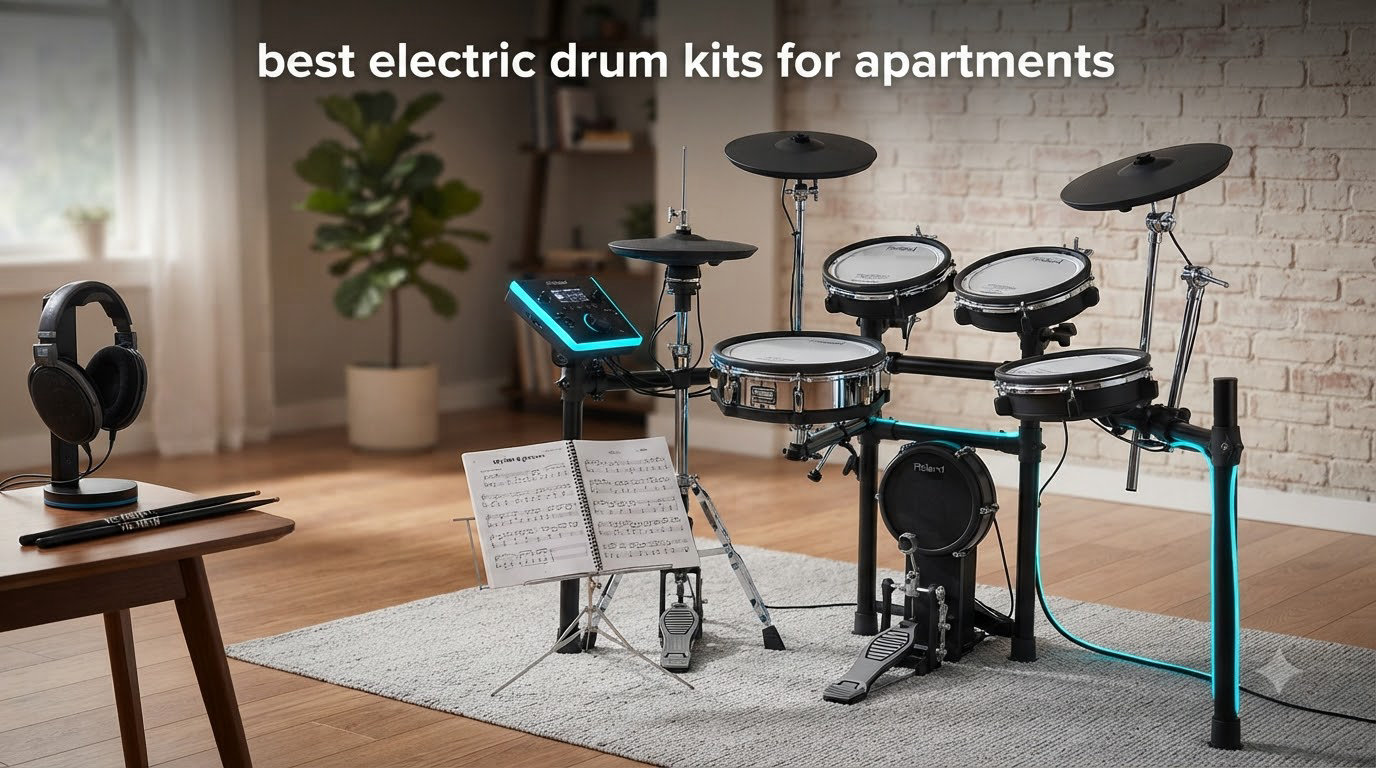 best electric drum kits for apartments