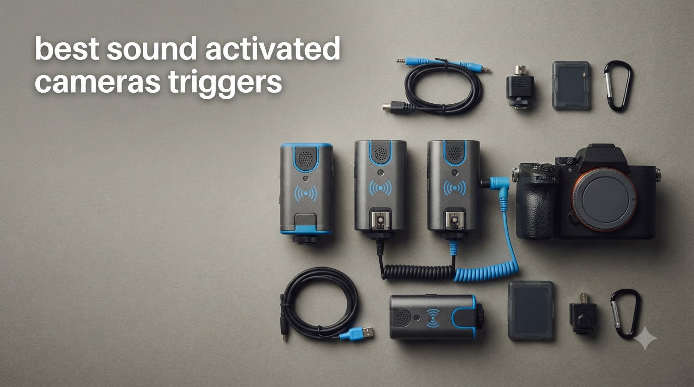 best sound activated cameras triggers