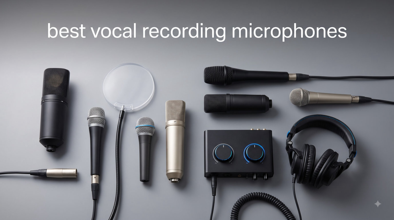 best vocal recording microphones
