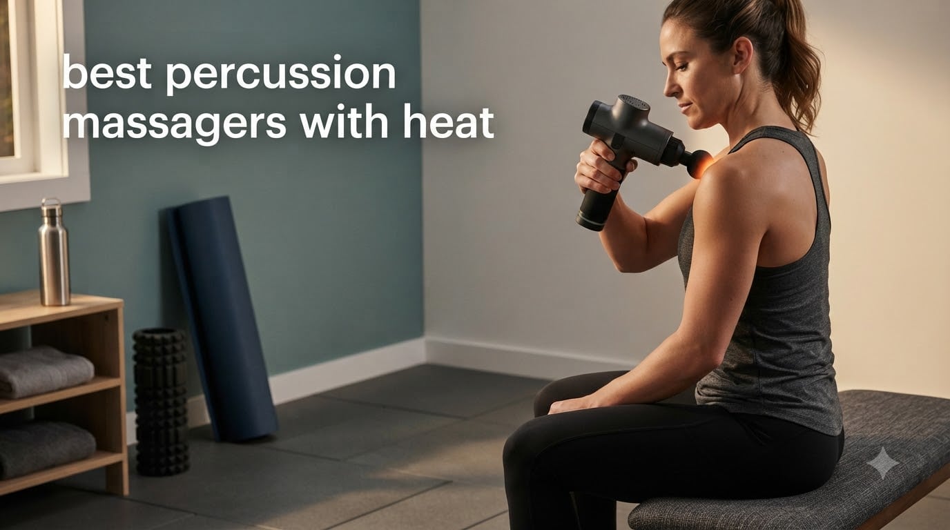 best percussion massagers with heat