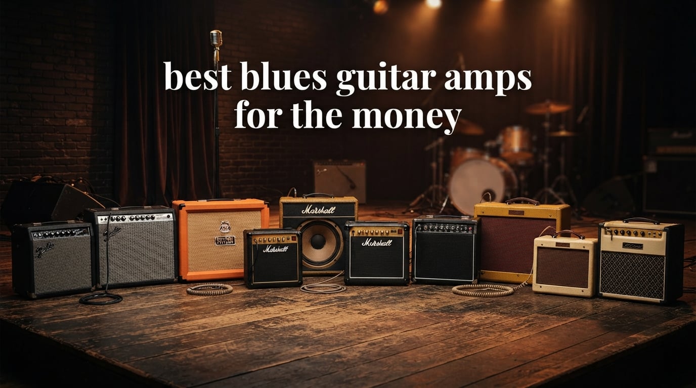 best blues guitars amps for the money