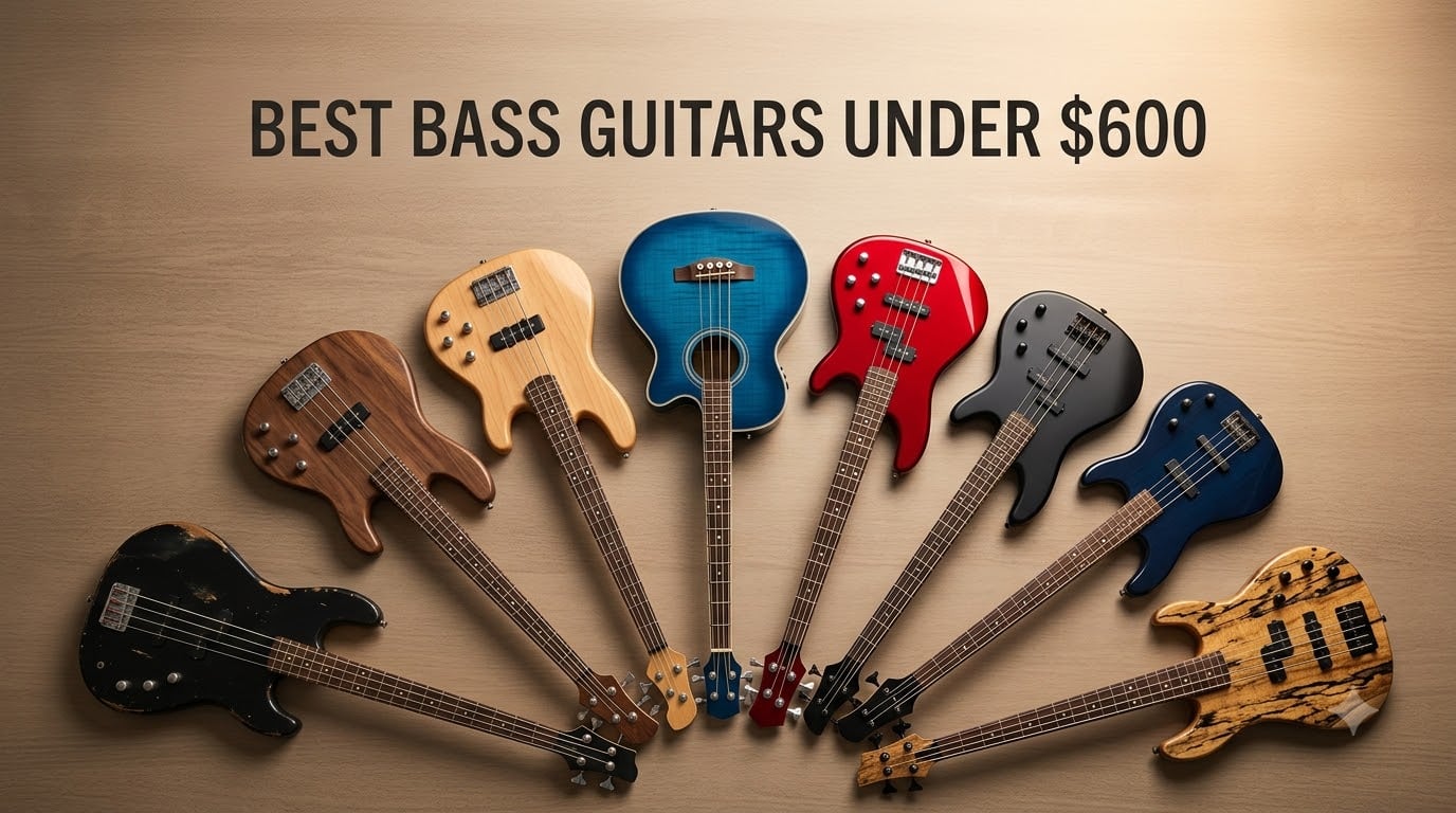 best bass guitars under $600