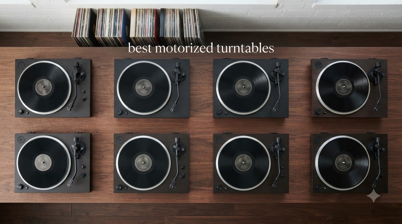 best motorized turntables