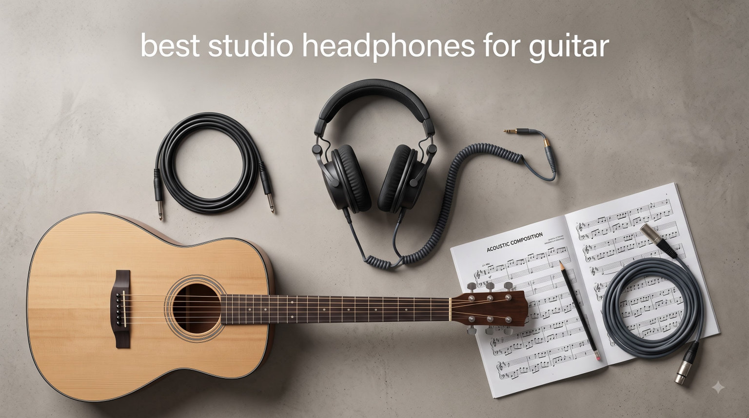 best studio headphones for guitar