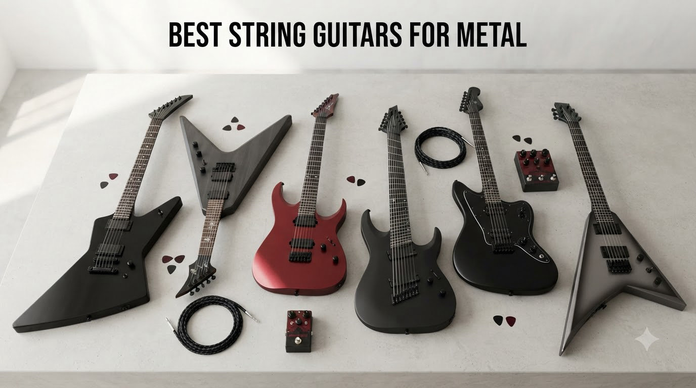 best string guitars for metal