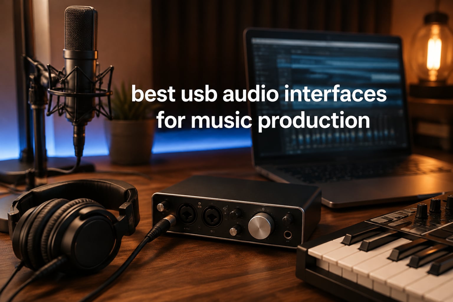 best usb audio interfaces for music production