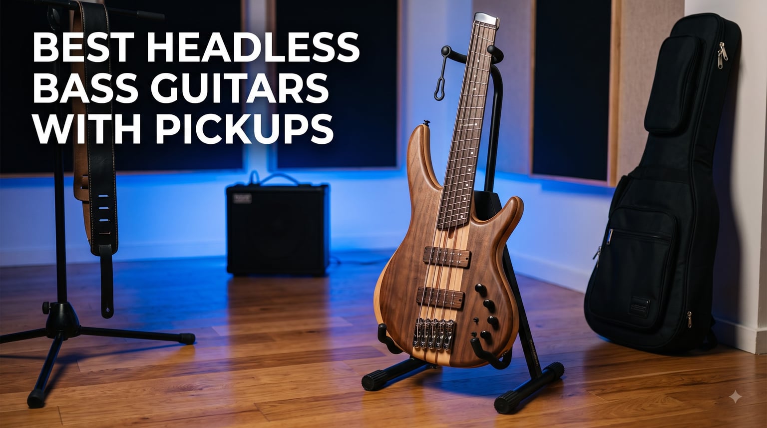 best headless bass guitars with pickups