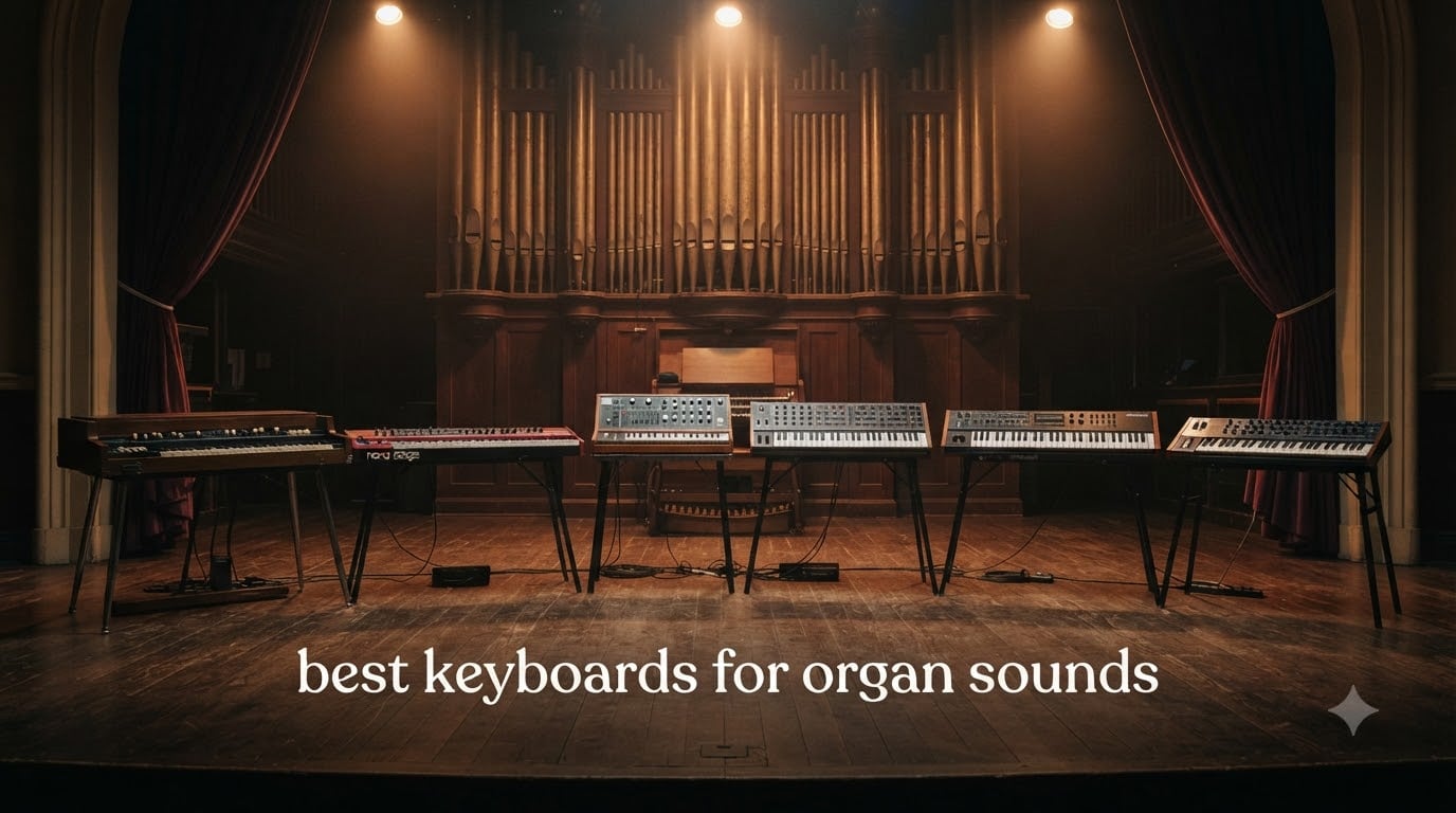best keyboards for organ sounds