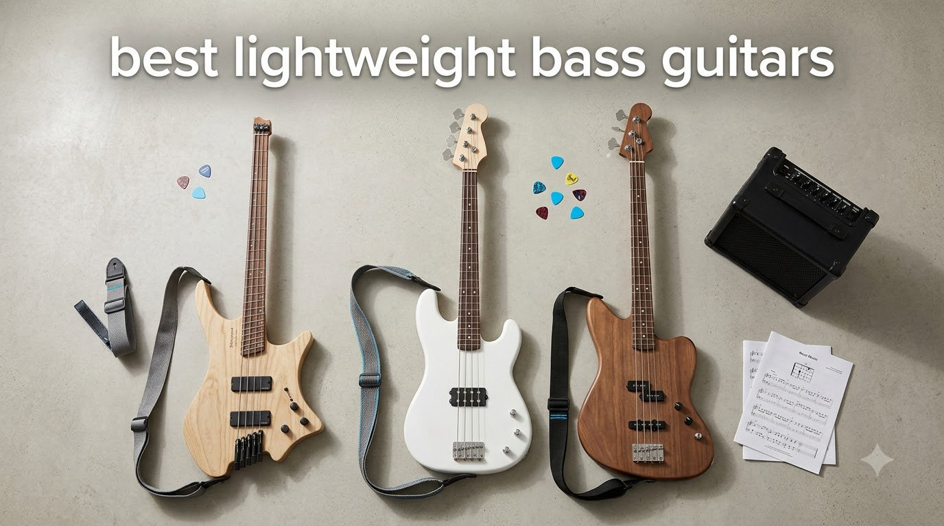 best lightweight bass guitars