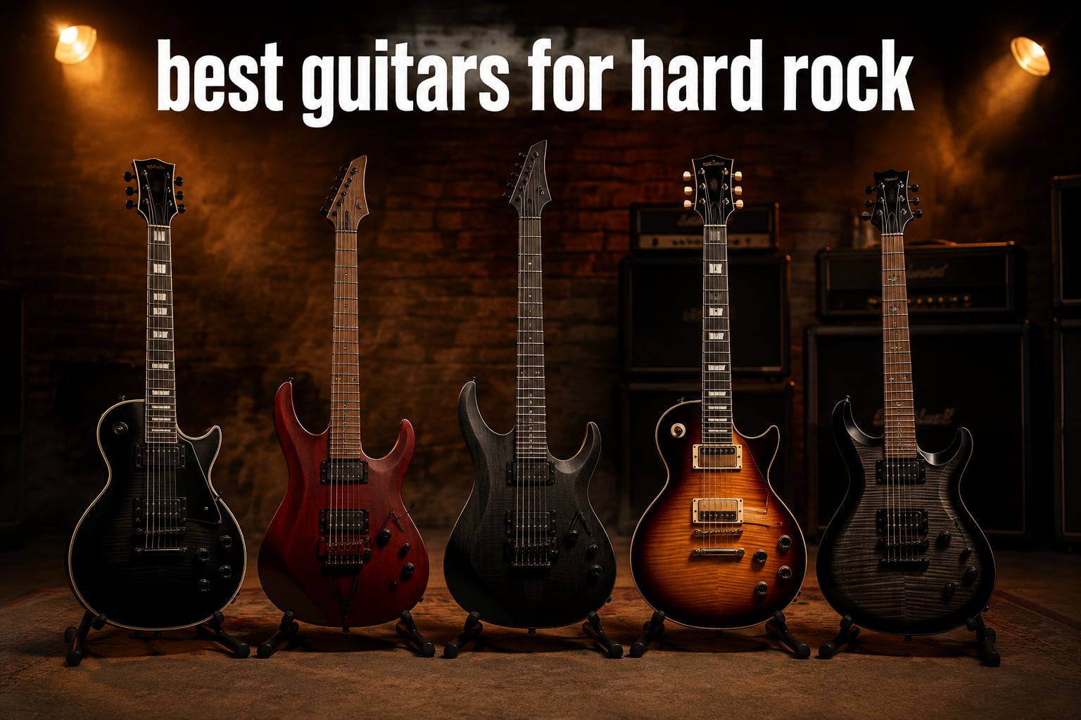 best guitars for hard rock