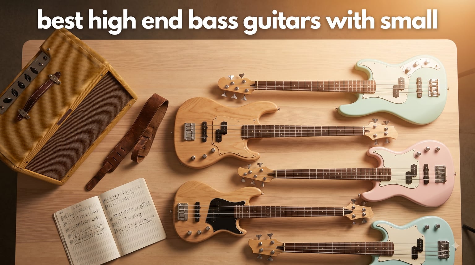 best high end bass guitars with small