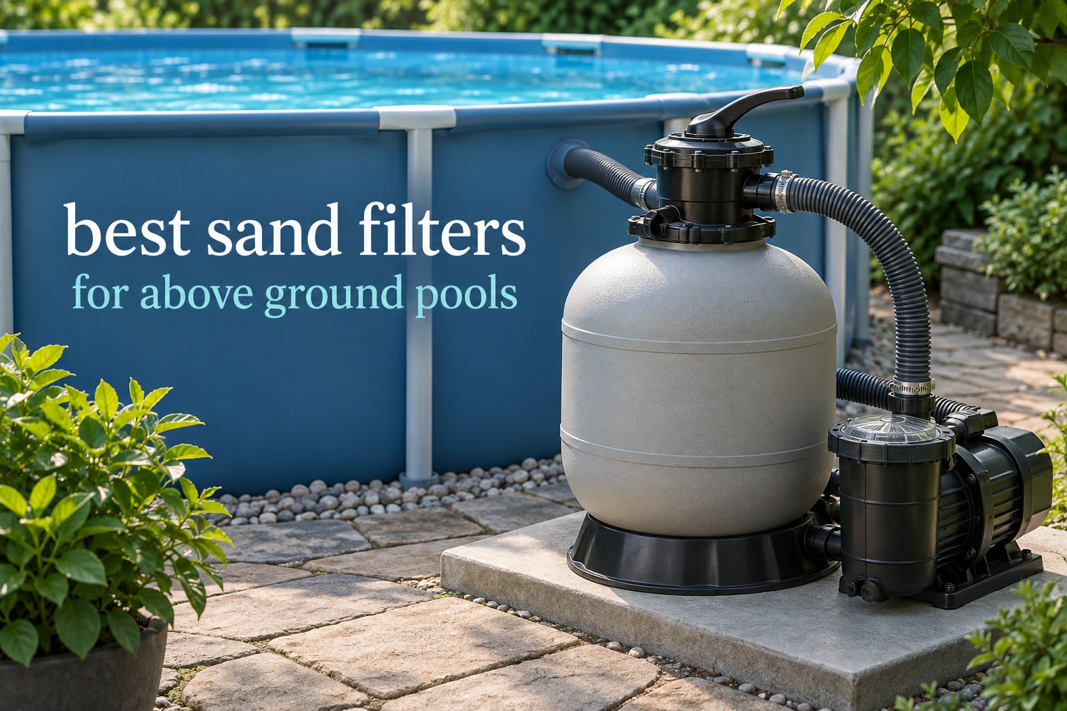 best sand filters for above ground pools