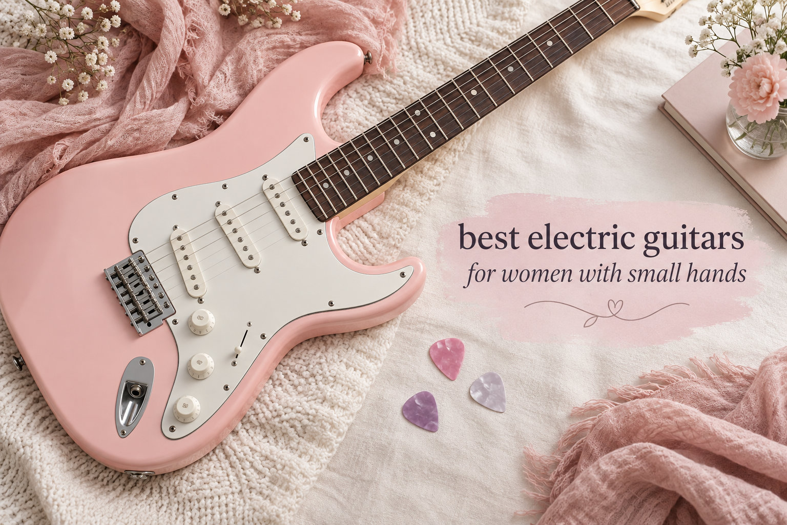 best electric guitars for women with small hands