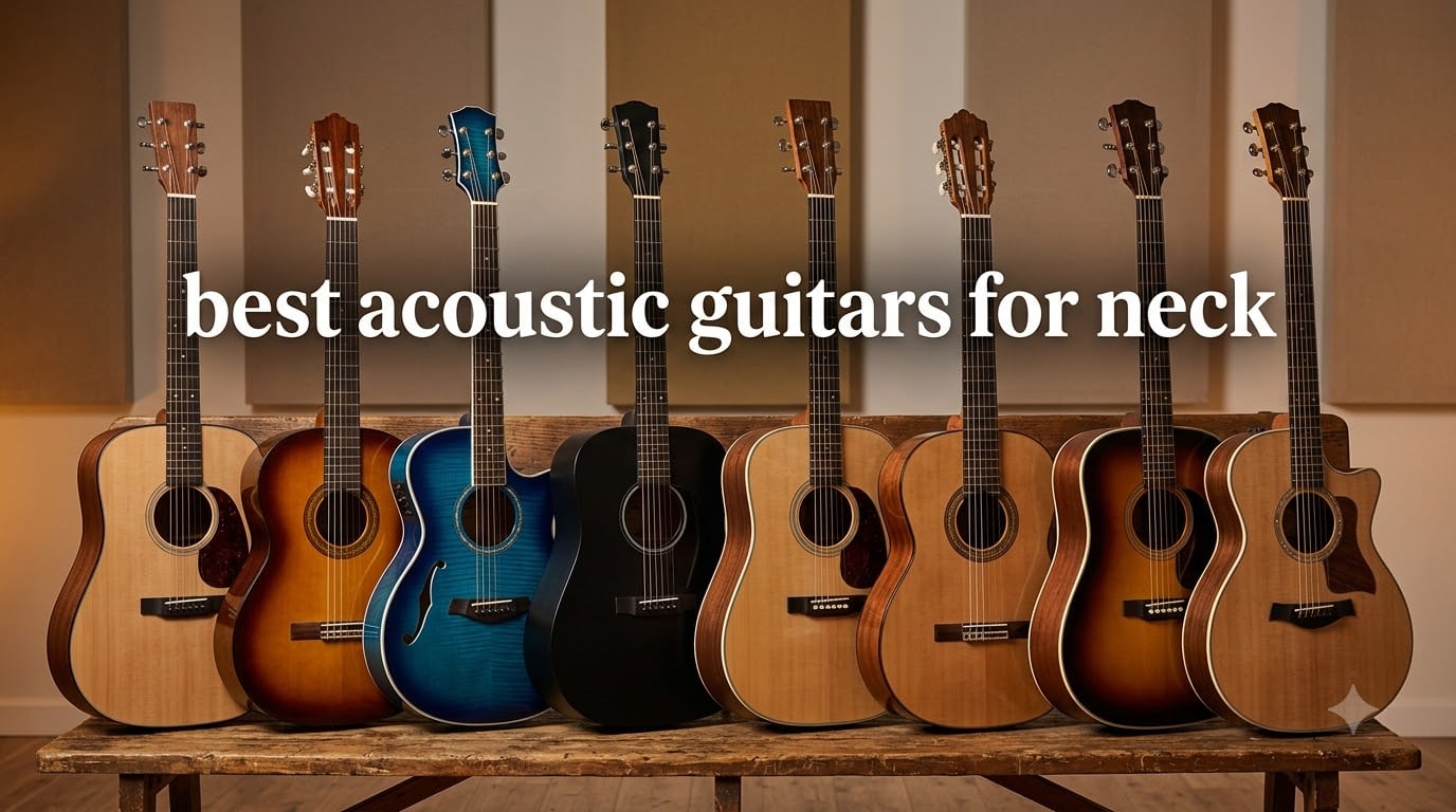 best acoustic guitars for neck