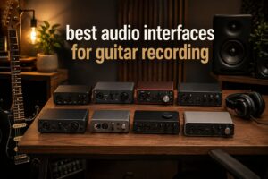 best audio interfaces for guitar recording