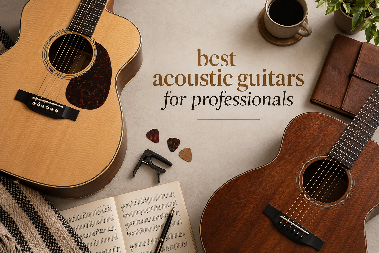 best acoustic guitars for professionals