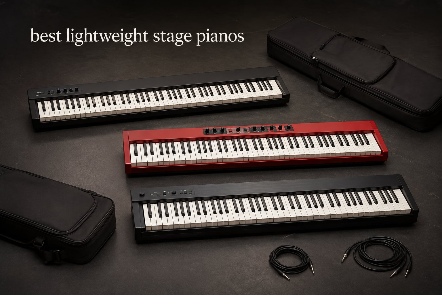 best lightweight stage pianos