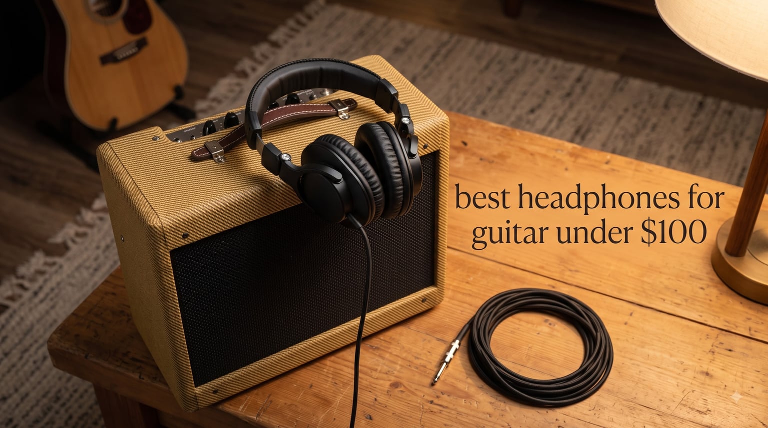 best headphones for guitar under $100