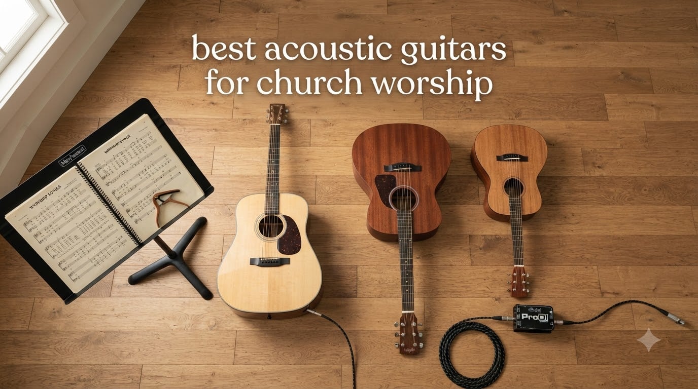 best acoustic guitars for church worship