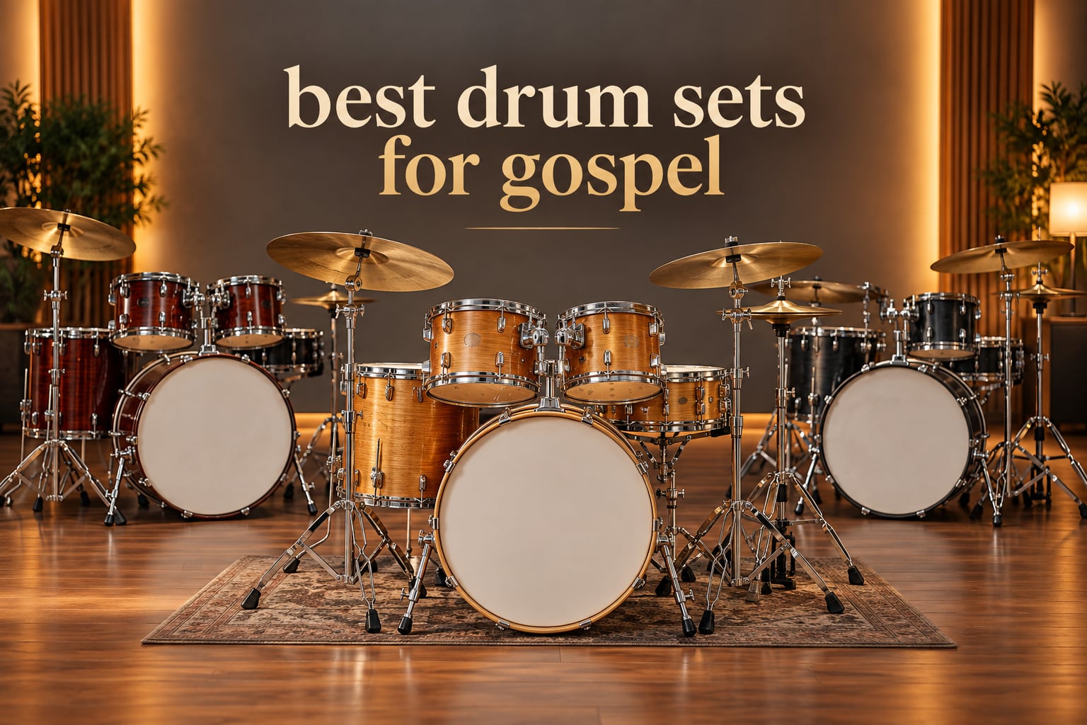 best drum sets for gospel