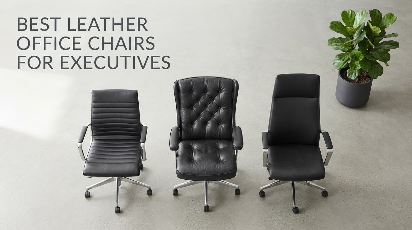 best leather office chairs for executives