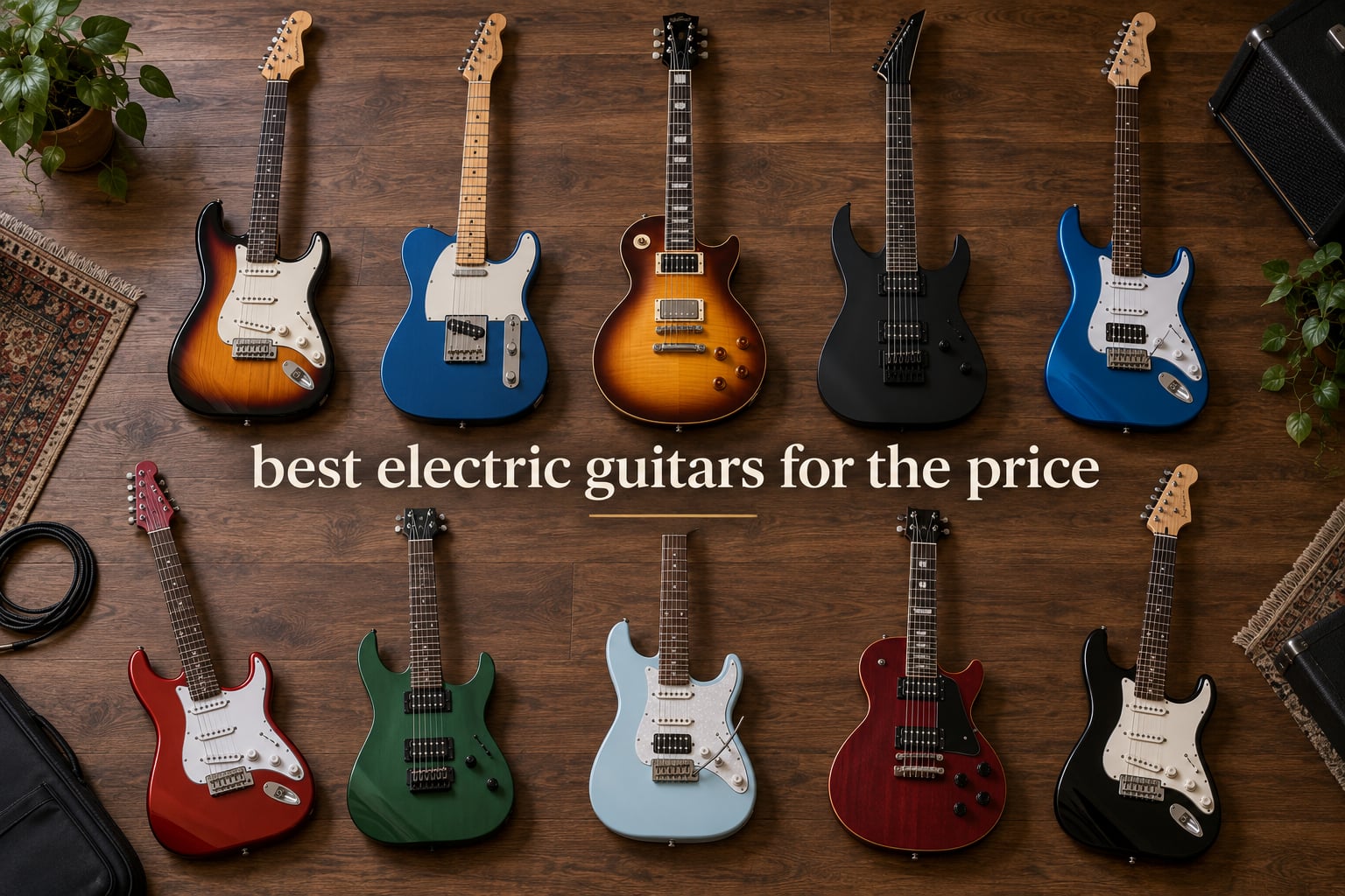 best electric guitars for the price