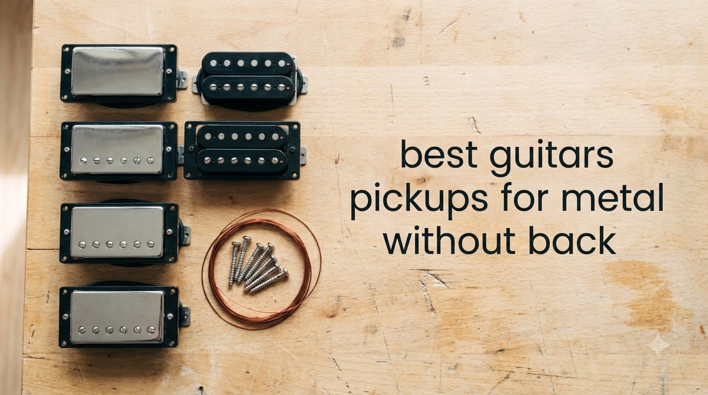 best guitars pickups for metal without back