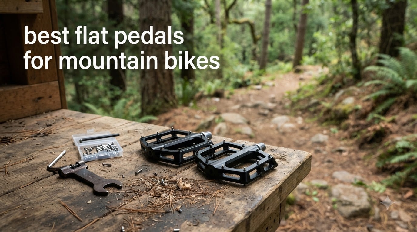 best flat pedals for mountain bikes