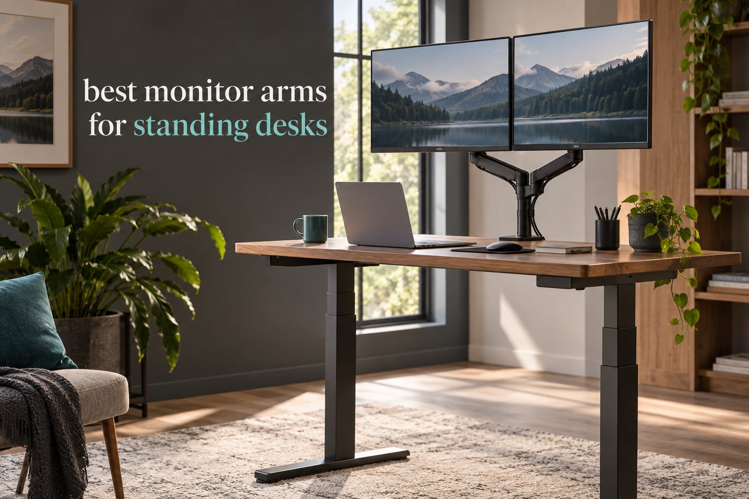 best monitor arms for standing desks