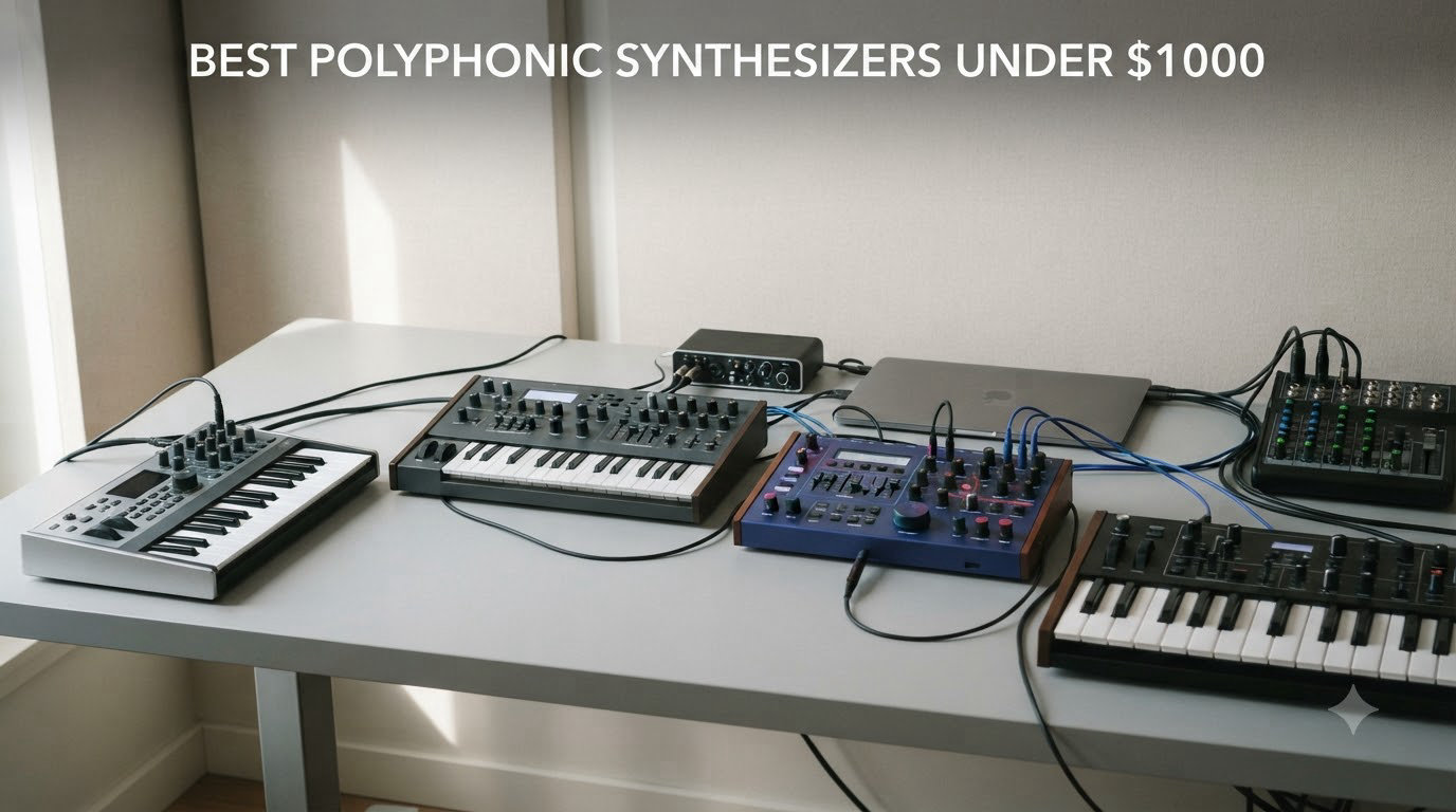 best polyphonic synthesizers under $1000