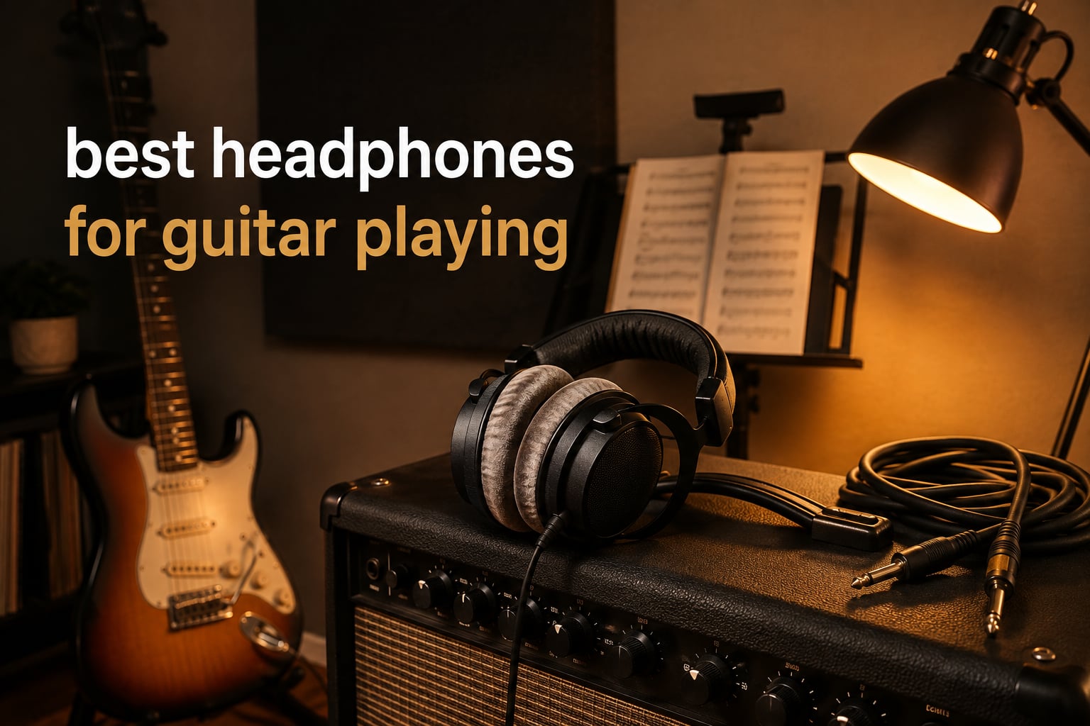 best headphones for guitar playing