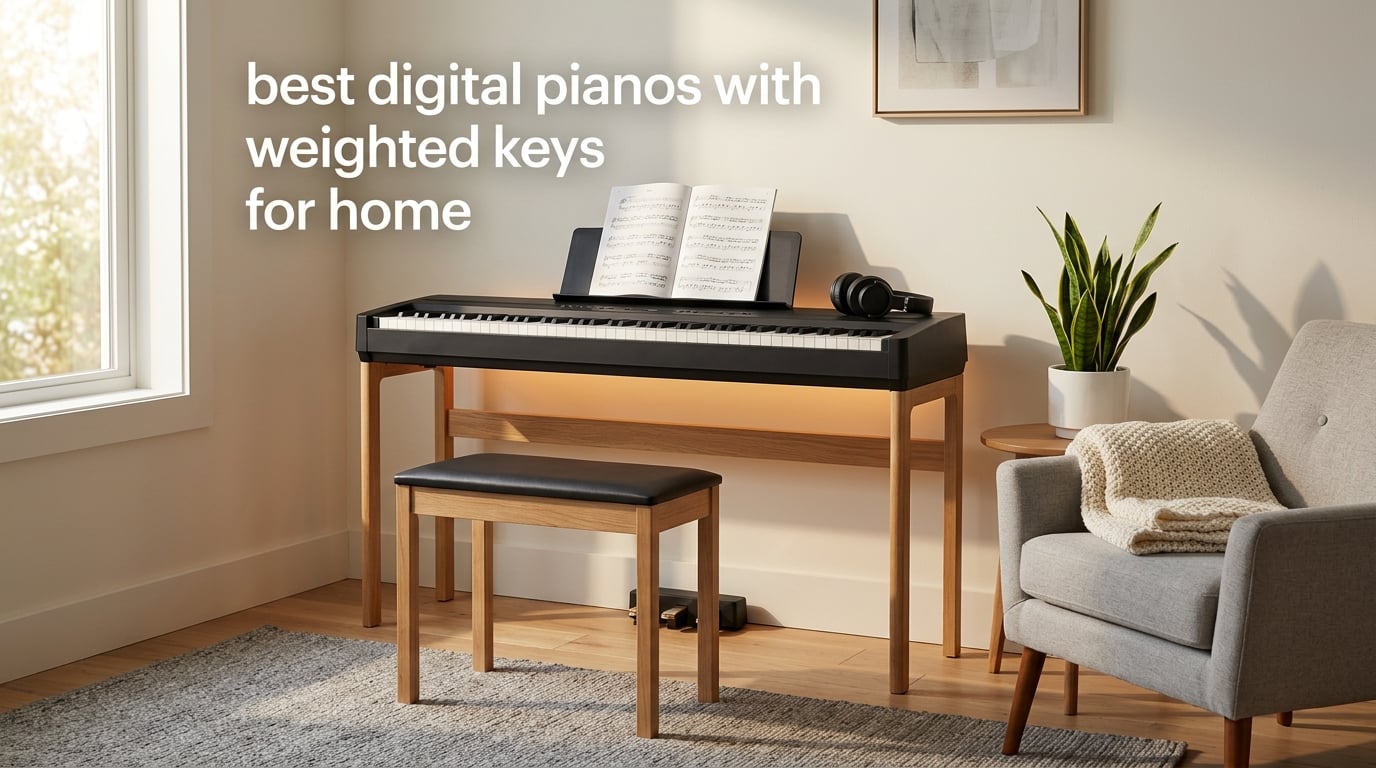 best digital pianos with weighted keys for home