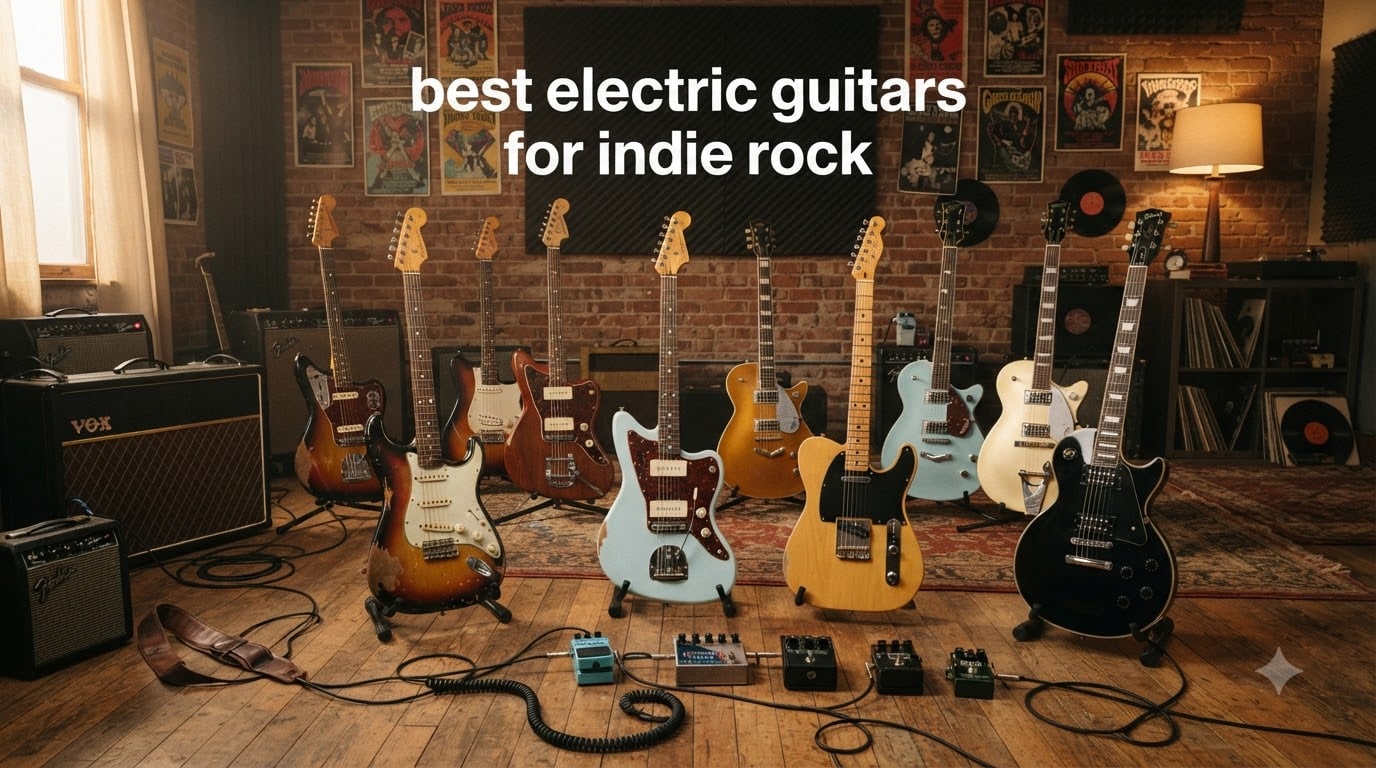 best electric guitars for indie rock