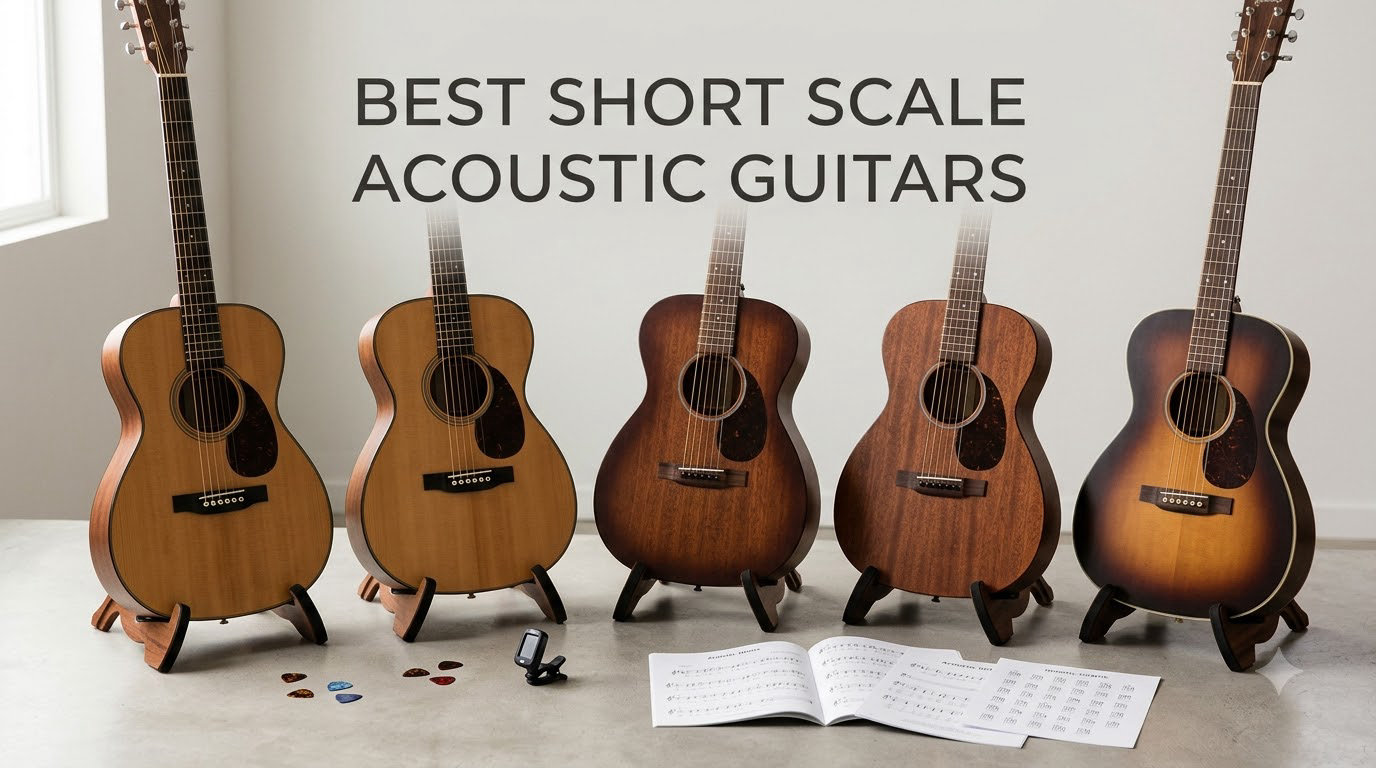 best short scale acoustic guitars