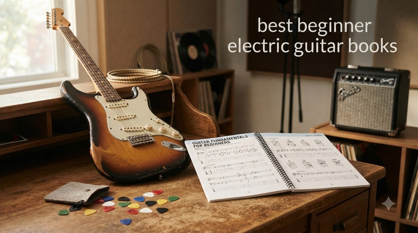 best beginner electric guitar books