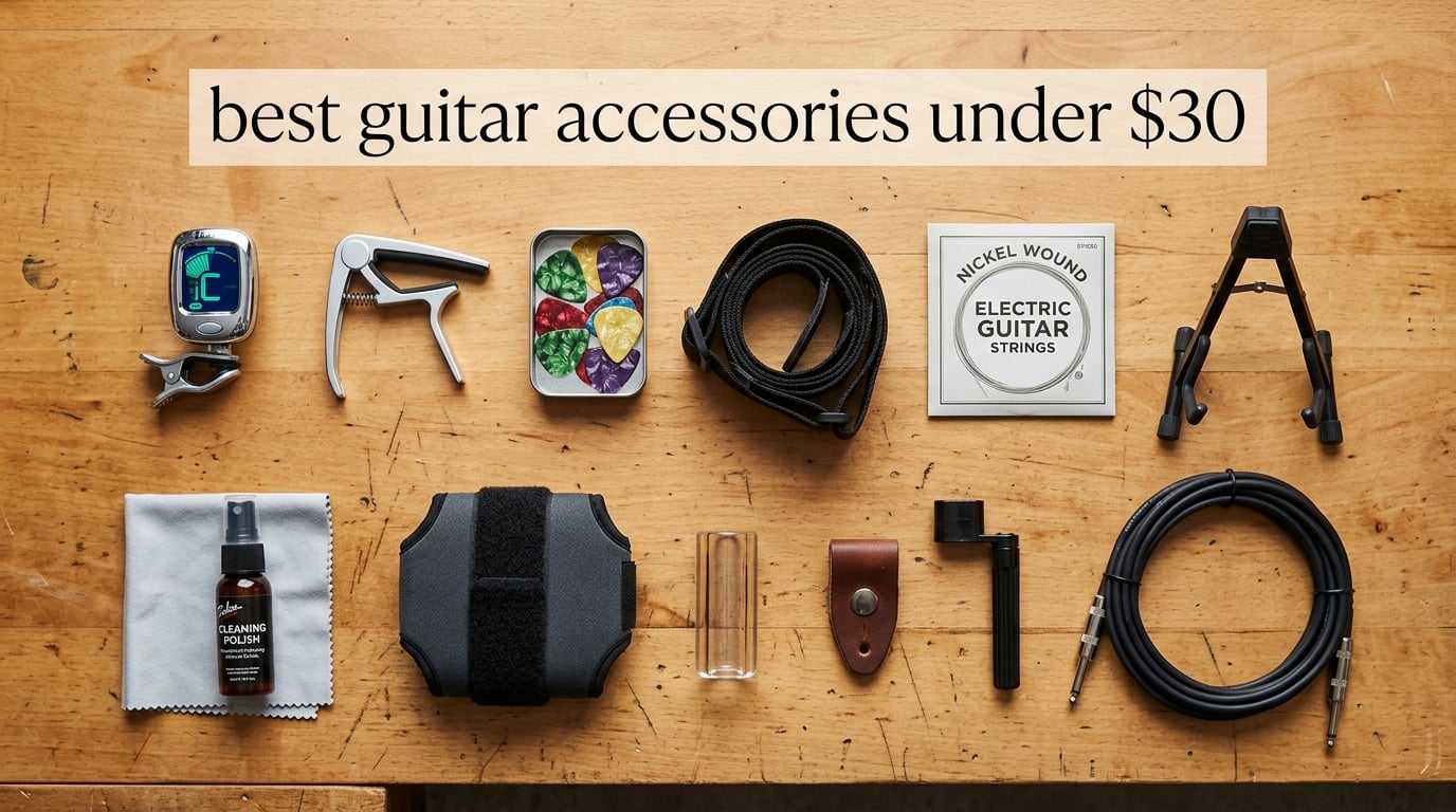 best guitar accessories under $30
