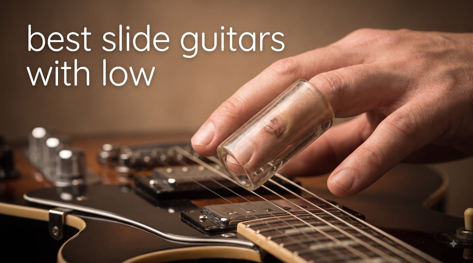 best slide guitars with low