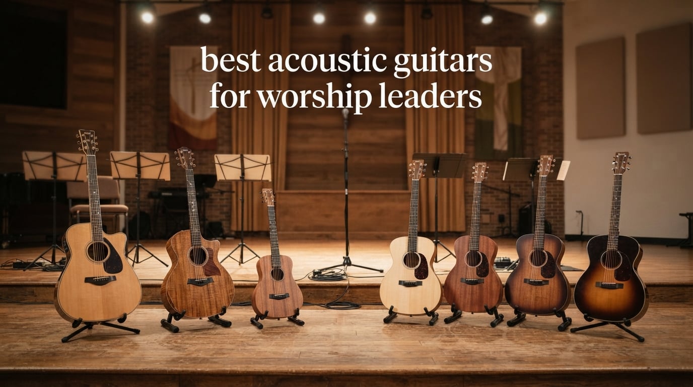 best acoustic guitars for worship leaders