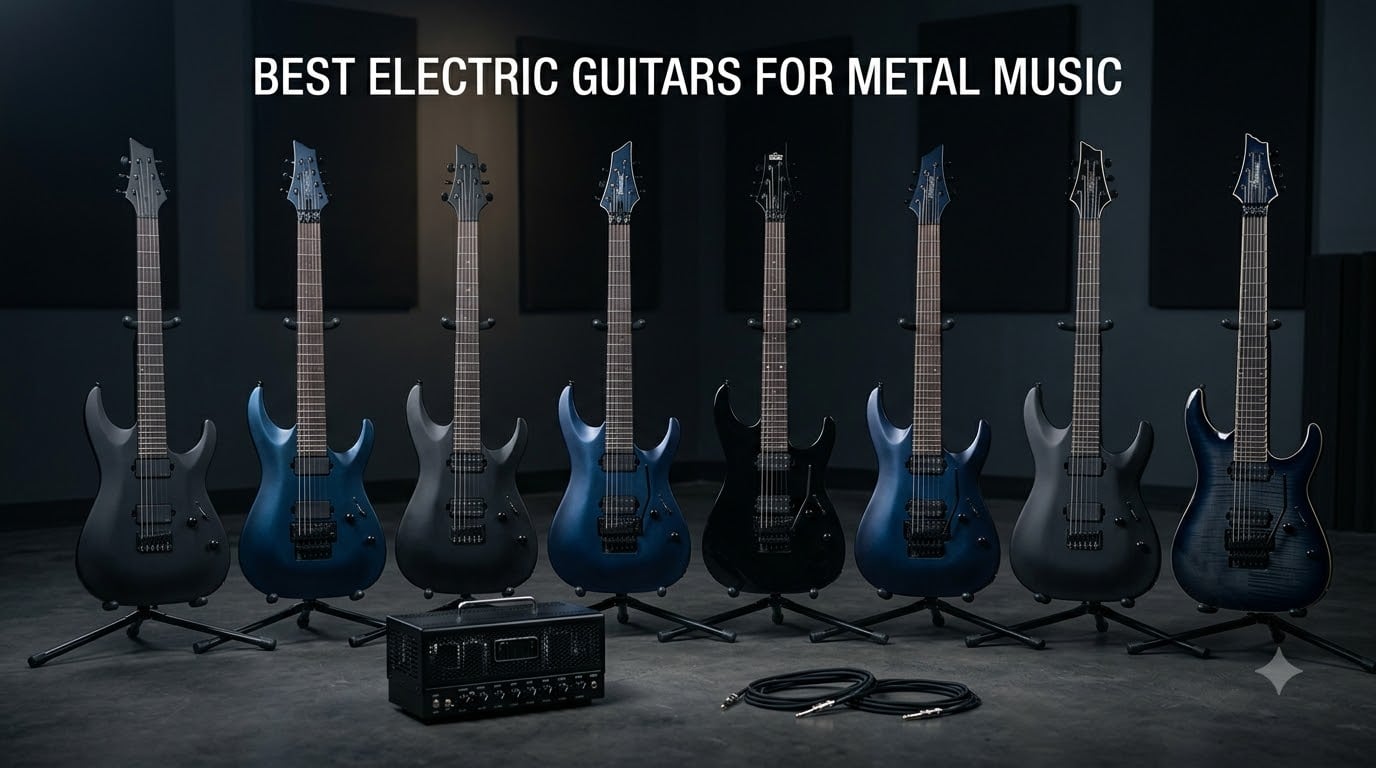 best electric guitars for metal music