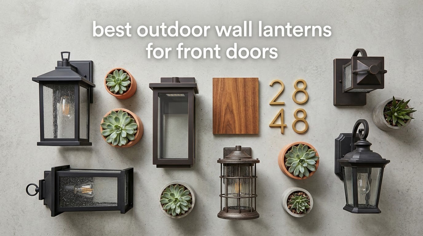 best outdoor wall lanterns for front doors